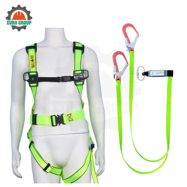 Dây đai toàn thân BB4 2 móc dây Polyester