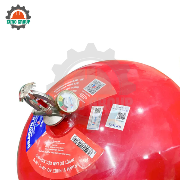 Bình Cầu Chữa Cháy Tự Động FICO FC-116-ABC 6kg Chính Hãng