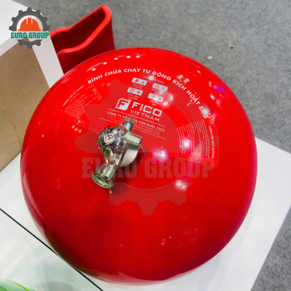 Bình Cầu Chữa Cháy Tự Động FICO FC-118-ABC 8kg Chính Hãng