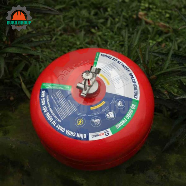 Bình Cầu Chữa Cháy Tự Động FICO FC-118-ABC 8kg Chính Hãng