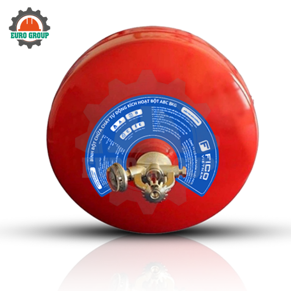 Bình Cầu Chữa Cháy Tự Động FICO FC-118-ABC 8kg Chính Hãng