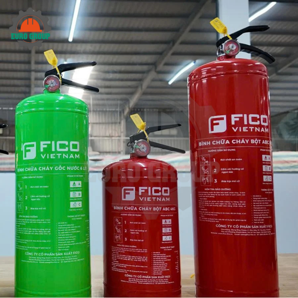 Bình Chữa Cháy Bột ABC 8kg FC-108-ABC FICO Chính Hãng