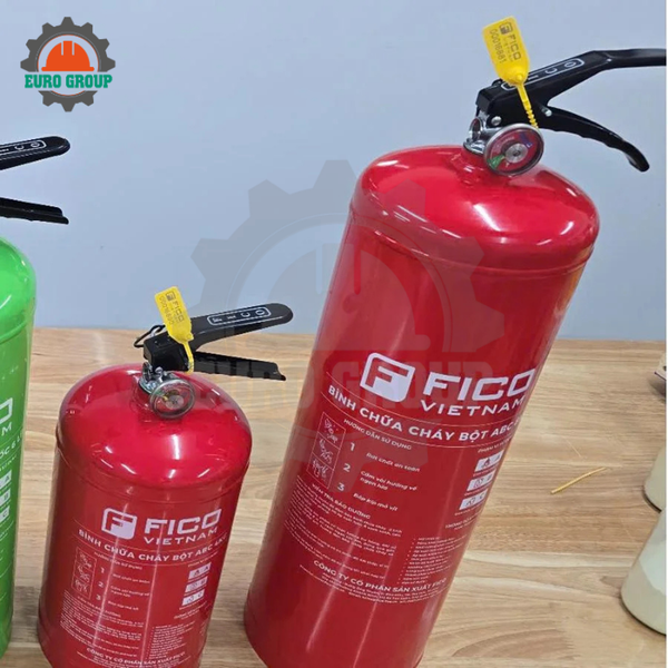 Bình Chữa Cháy Bột ABC 8kg FC-108-ABC FICO Chính Hãng