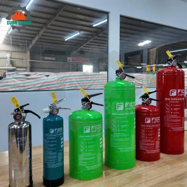 Bình chữa cháy gốc nước Bình Chữa Cháy Gốc Nước 3,5L Fico Chữa Cháy Pin Lithium