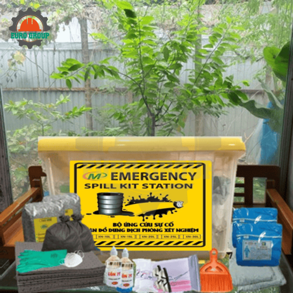 Bộ Xử Lý Sự Cố Tràn Đổ Phòng Xét Nghiệm Spill Kit LAB 10L - 30L