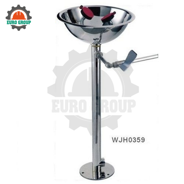 Bồn Rửa Mắt Khẩn Cấp WJH0359 Chân Đứng Inox SUS304