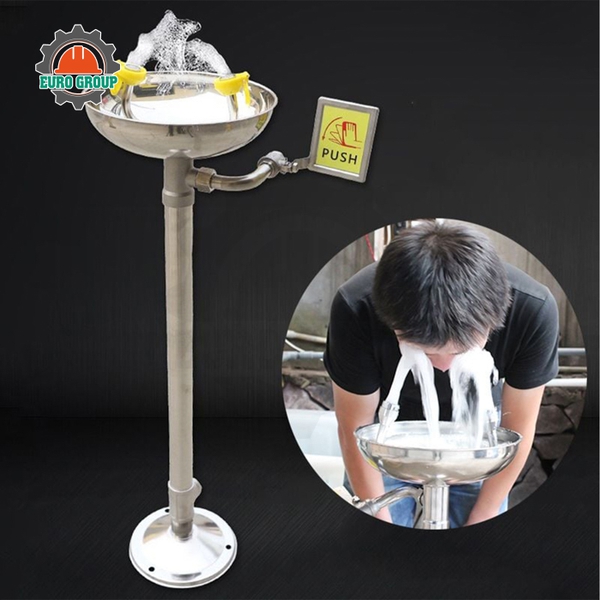Bồn Rửa Mắt Khẩn Cấp Inox 304