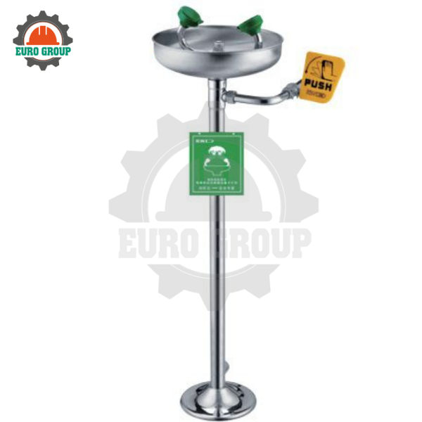 Bồn Rửa Mắt Khẩn Cấp WJH0359A Chân Đứng Inox SUS304