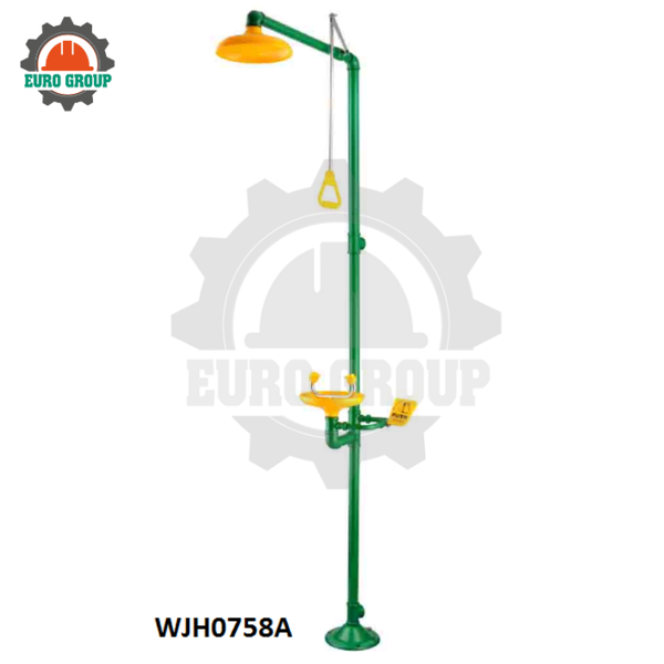 Bồn Rửa Mắt Kèm Tắm Khẩn Cấp WJH0758A Lưu Lượng Cao