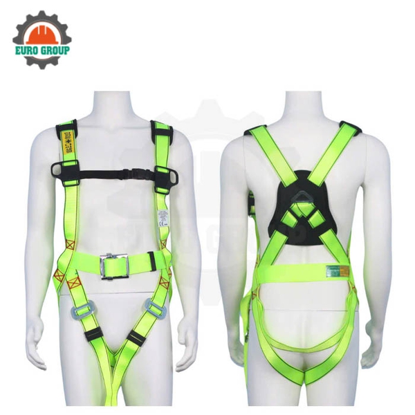 Dây đai toàn thân BV8 khóa vuông 2 móc dây thừng