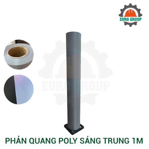Cây phản quang Poly xám trung 5M x 100M