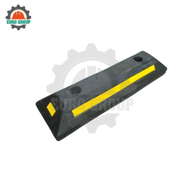 Chặn Bánh Xe Cao Su KBN-T600 60x16x10cm Gắn Cố Định Chống Trượt