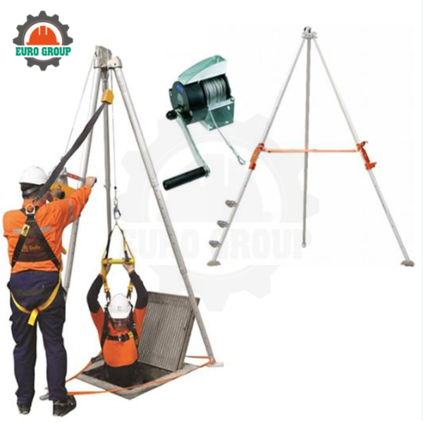 Chân Máy Nhôm TRA22 Deltaplus Chống Rơi An Toàn