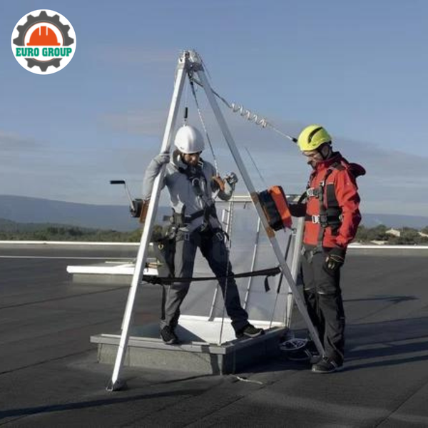 Chân Máy Nhôm TRA22 Deltaplus Chống Rơi An Toàn