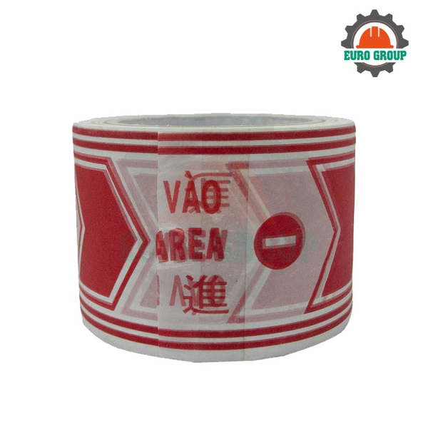Cuộn băng rào cảnh báo 8cm x 100m