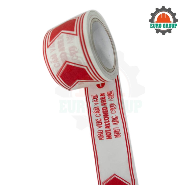 Cuộn băng rào cảnh báo 8cm x 100m