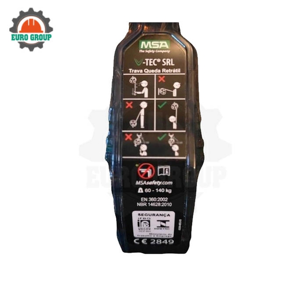 Cuộn dây cáp hãm tự động 15m MSA V-TEC 63315-00AEU