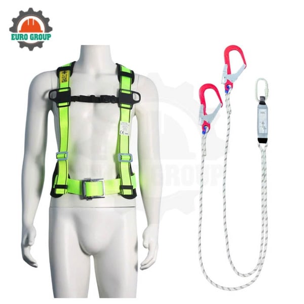 Dây đai bán thân CV8 2 móc dây thừng giảm xóc