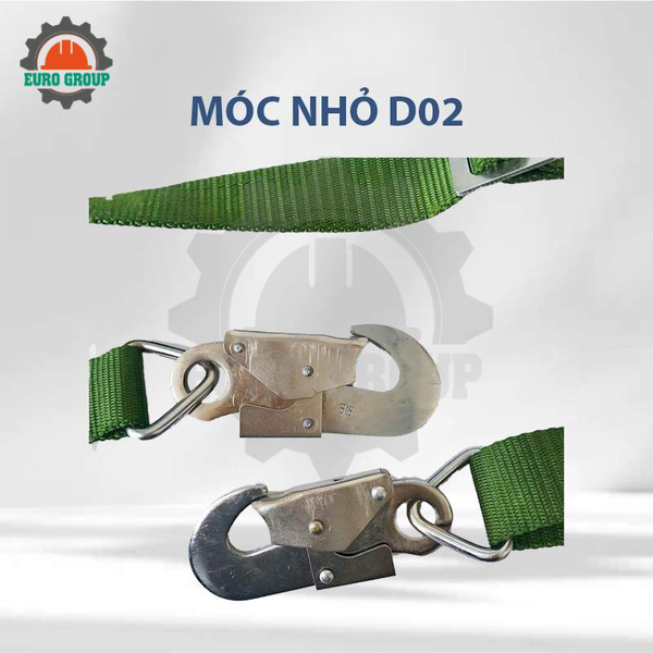 Dây An Toàn 2 Móc Nhỏ D02 Dây Polypropylene