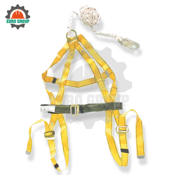 Dây An Toàn Toàn Thân 1 Móc Nhỏ D04 Đạt Chuẩn CE EN