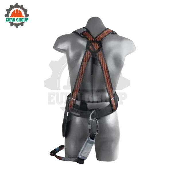 Dây bán thân 1 móc nhôm Kukje có đệm lưng và dây nối giảm sốc