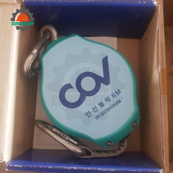 Dây Chống Rơi Tự Co Dây Dù 17mm Vỏ Nhôm Chịu Lực Thu Cáp Tự Động, Hạn Chế Xoắn Dây