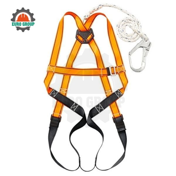 Dây Đai An Toàn Toàn Thân 1 Móc Lớn Blue Eagle KA91H Hỗ Trợ Làm Việc Trên Cao An Toàn