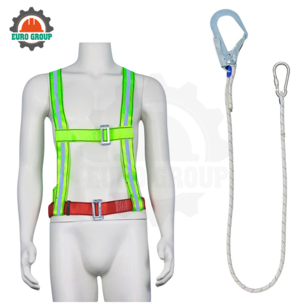 Dây đai bán thân M5 1 móc sắt dây thừng