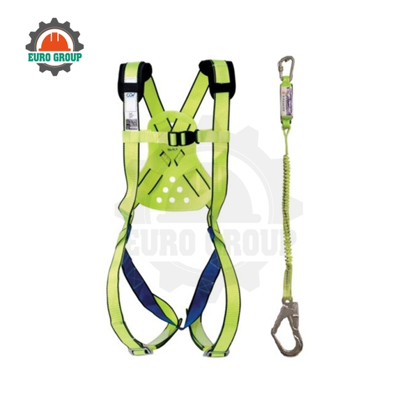 Dây Đai An Toàn Toàn Thân AL A Dây Nối 1,2m Hỗ Trợ Chống Rơi Khi Làm Việc Trên Cao
