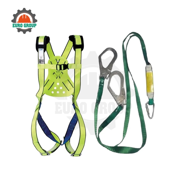 Dây Đai An Toàn Toàn Thân AL A Dây Nối 1,2m Hỗ Trợ Chống Rơi Khi Làm Việc Trên Cao