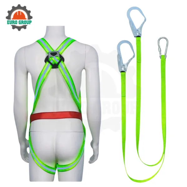 Dây đai toàn thân F2 2 móc sắt dây bẹ