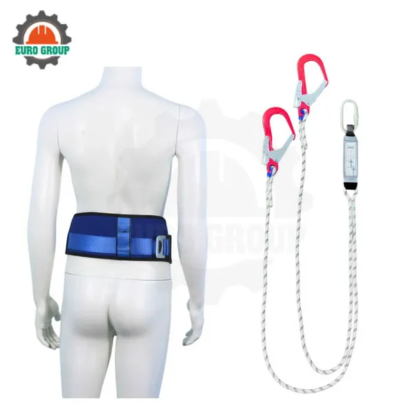 Dây đai nịt bụng DX4 2 móc dây thừng giảm xóc