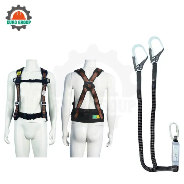 Dây đai bán thân EB2 2 móc khóa bấm giảm xóc