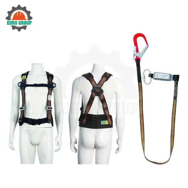 Dây đai bán thân EB3 1 móc khóa bấm giảm xóc