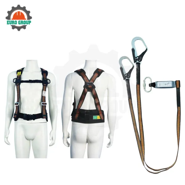 Dây đai bán thân EB4 2 móc khóa bấm giảm xóc