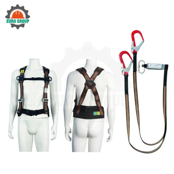 Dây đai bán thân EB4 2 móc khóa bấm giảm xóc