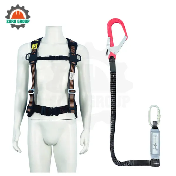 Dây đai bán thân EBD1 1 móc khóa bấm giảm xóc