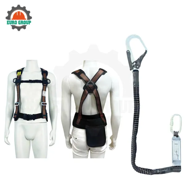 Dây đai bán thân EBD1 1 móc khóa bấm giảm xóc