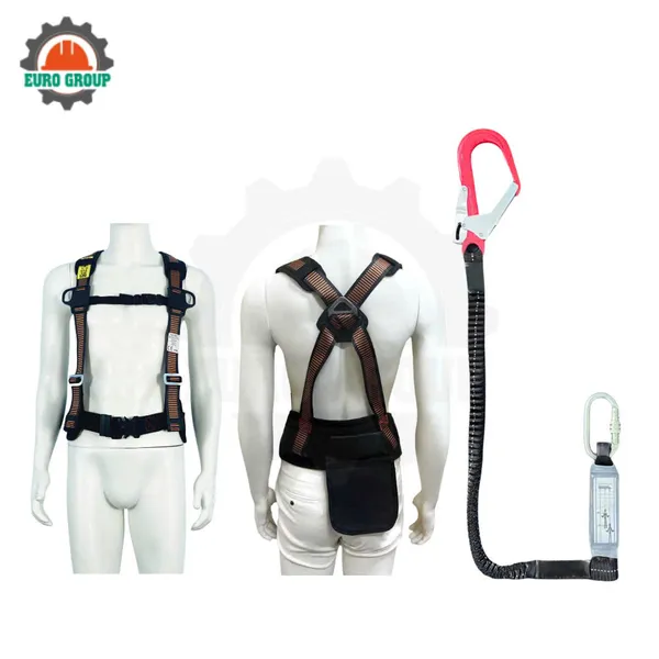 Dây đai bán thân EBD1 1 móc khóa bấm giảm xóc