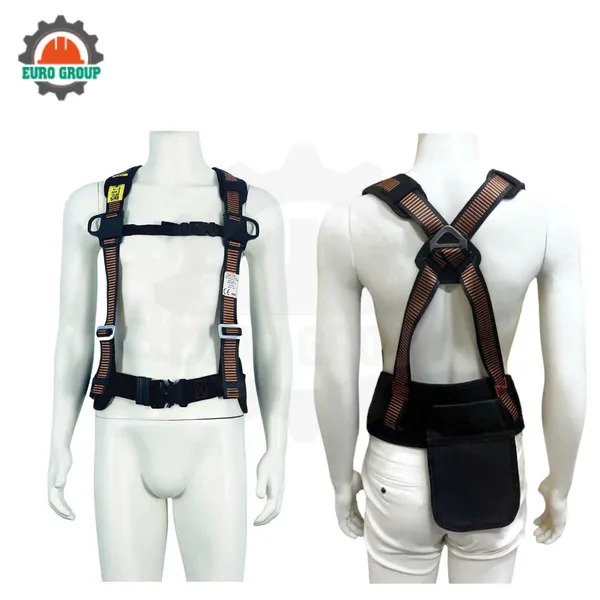 Dây đai bán thân EBD2 2 móc khóa bấm giảm xóc