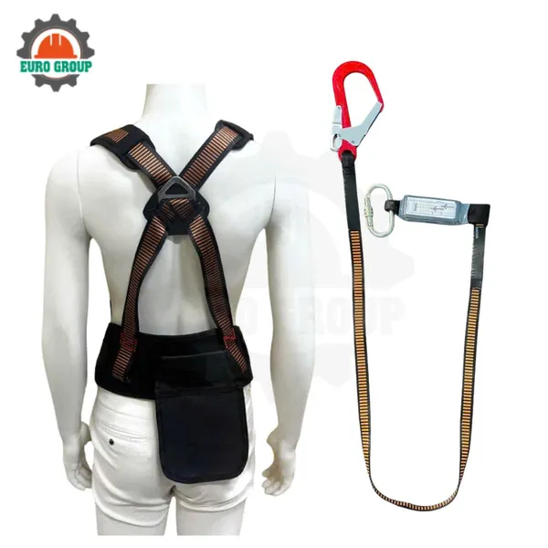 Dây đai bán thân EBD3 1 móc khóa bấm giảm xó