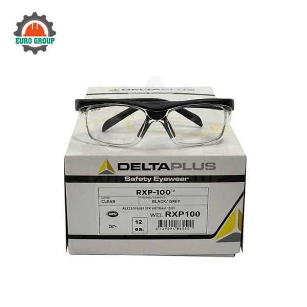 Kính bảo hộ Elvex RXP-100 – Chống UV 99%, chống va đập, thay tròng kính thuốc