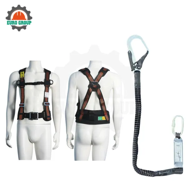 Dây đai bán thân EV1 khóa vuông 1 móc giảm xóc