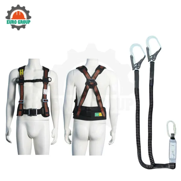 Dây đai bán thân EV2 khóa vuông 2 móc giảm xóc