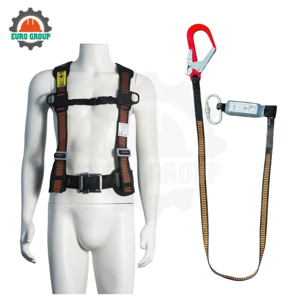 Dây đai bán thân EV3 khóa vuông 1 móc giảm xóc