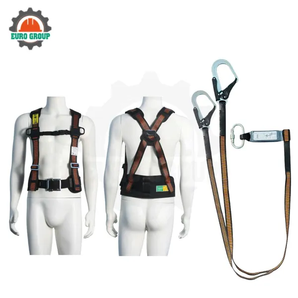 Dây đai bán thân EV4 khóa vuông 2 móc giảm xóc