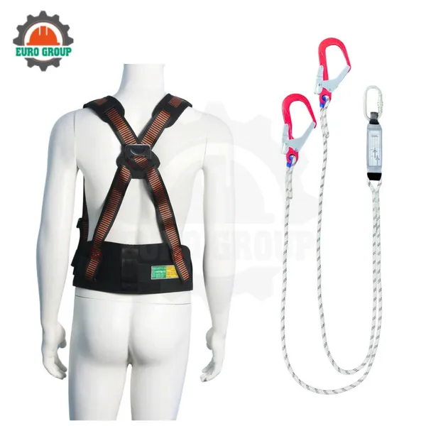 Dây đai bán thân EV8 dây thừng 2 móc giảm xóc