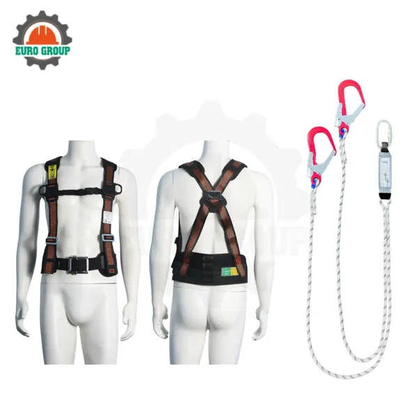 Dây đai bán thân EV8 dây thừng 2 móc giảm xóc