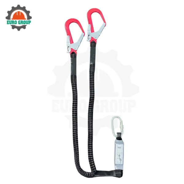 Dây đai bán thân EVD2 khóa vuông 2 móc giảm xóc