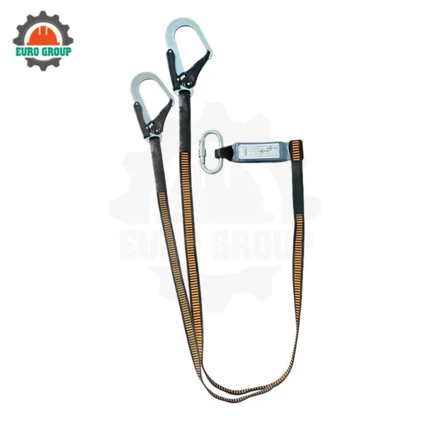 Dây đai bán thân EVD4 khóa vuông 2 móc giảm xóc